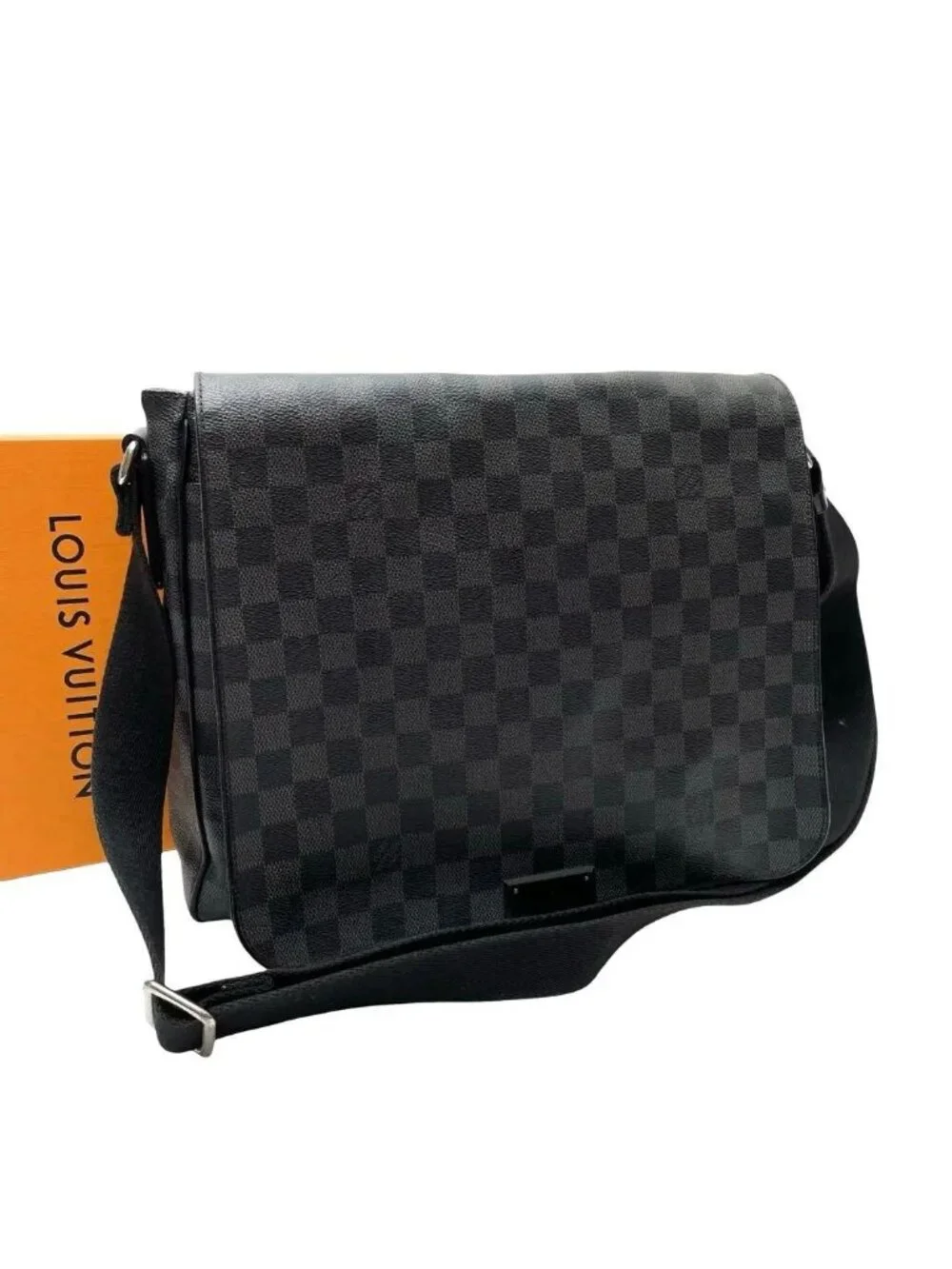 Louis Vuitton Damier Graphite District Shoulder